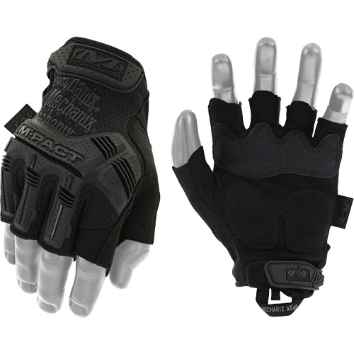 Mechanix Wear MFL-55-011 Gants antichocs sans doigts Covert M-Pact, 11, Paume en Synth&eacute;tique, Poignet Boucle et crochet
