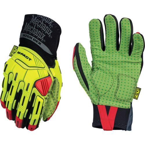 Mechanix Wear MPDX-91-011 M-Pact&reg; Xplor High-Dex Impact Gloves, 11, Synthetic Palm, Slip-On Cuff