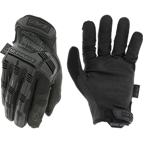 Mechanix Wear CA-MPSD-55-009 Gants antichocs haute dext&eacute;rit&eacute; 0,5 mm M-Pact, 9, Paume en Synth&eacute;tique, Poignet Boucle et crochet