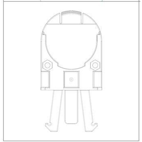 PIP Global Safety 1035134-VS Adaptateur de casque de s&eacute;curit&eacute; pour serre-t&ecirc;tes VeriShield de Howard Leight