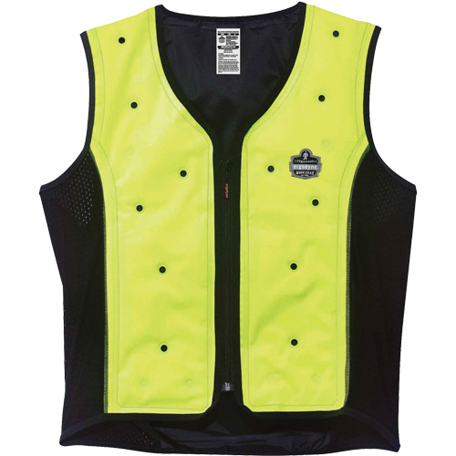 Ergodyne 12678 Chill-Its&reg; 6685 Dry Cooling Vest, 4X-Large, High Visibility Lime-Yellow