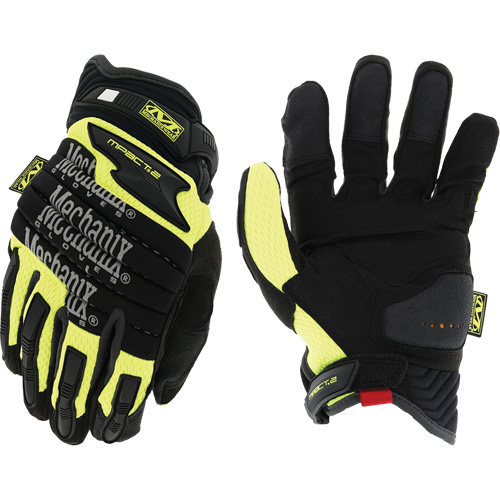Mechanix Wear SP2-91-012 M-Pact&reg; 2 Heavy-Duty Impact Gloves, 12/2X-Large, Synthetic Palm, Hook & Loop Cuff