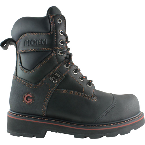 JB Goodhue 171418 Bionic2 Work Boots, Leather, Steel Toe, Size 8