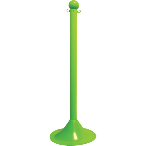 Mr. Chain 91514 Light-Duty Stanchion, 41" High, Green