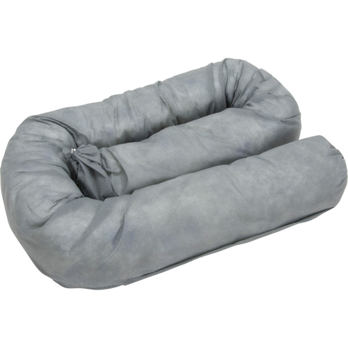 Produits de sécurité Zenith SGT311 Remblais tubulaires, Universel, Absorption 18 gal., 3" la x 4' lo, Pqt de 12