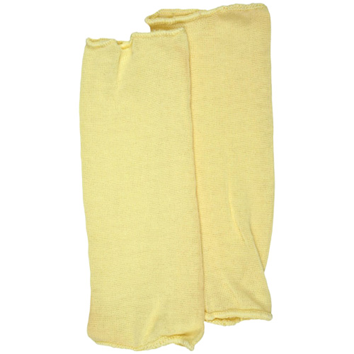 Mcr Safety 9371ES Cut Pro&reg; Single Ply Cut Resistant Sleeve, Kevlar&reg;, 10", ASTM ANSI Level A2, Yellow