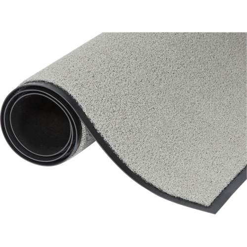 Mat Tech JPM35GY Jasper Entrance Mats, Wiper/Scraper, 3' x 5' x 5/16", Grey