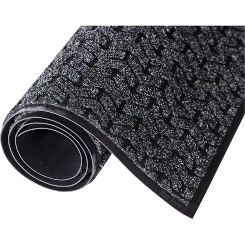 Mat Tech TEM4854 Tapis d'accueil Performance Tire-Track, Essuie-pieds/grattoir, 4' x 8' x 3/8", Charbon