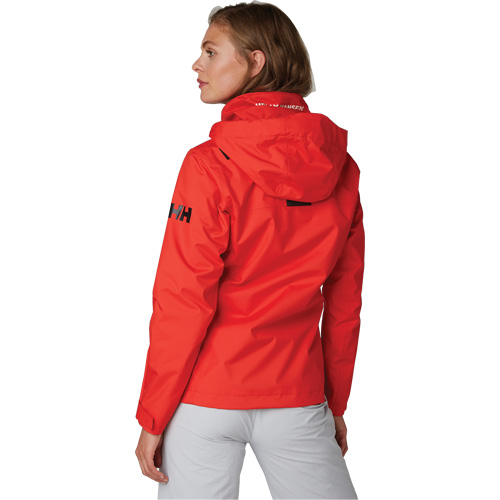 Helly Hansen 33891 162 S Crew Hooded Midlayer Jacket Women s Small Red