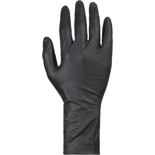 Superior Glove Works Ltd. RD8BNPF12-XL Gants jetables KeepKleen, T-Grand, Nitrile, 8 mils, Sans poudre, Noir