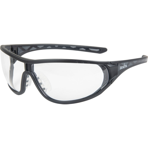 Produits de sécurité Zenith SGU271 Lunettes de s&eacute;curit&eacute; de s&eacute;rie Z3000, Lentille Transparent, Anti-&eacute;gratignures, ANSI Z87+/R&eacute;pond ou surpasse la norme CSA Z94.3