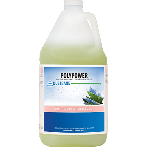 Dustbane 51771 Nettoyant industriel pour les mains Polypower, Cr&egrave;me, 4 L, Cruche, Parfum&eacute;