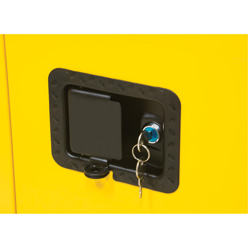 Zenith Safety Products SGU466 Flammable Storage Cabinet, 45 gal., 2 Door, 43" W x 65" H x 18" D