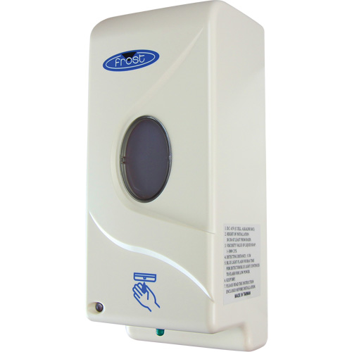 Frost 714P Soap & Sanitizer Dispenser, Touchless, 1000 ml Capacity, Bulk Format