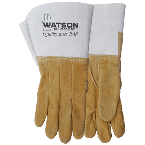 Watson Gloves 9525-08 Buckweld Welder's Gloves, Split Elkhide, Size 8