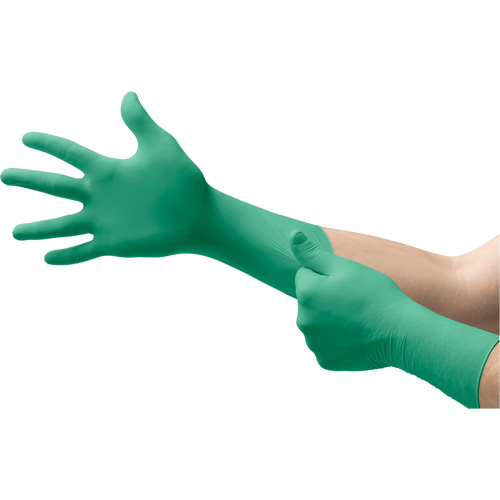 Ansell 9260500L TouchNTuff&reg; Gloves, Size Large, 11.8" L, Nitrile, 6.2-mil