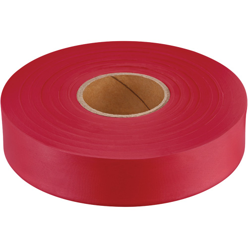 Empire Level 77-067 Empire Flagging Tape, 1" W x 600' L, Fluorescent Red