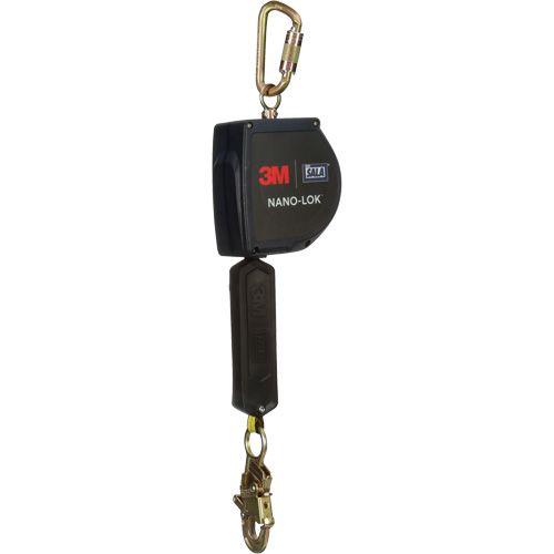 3M DBI Sala Protection Contre Les Chutes 3103874 Cordage de s&eacute;curit&eacute; autor&eacute;tractable allong&eacute; Nano-Lok, 20', Dyneema, Pivotant