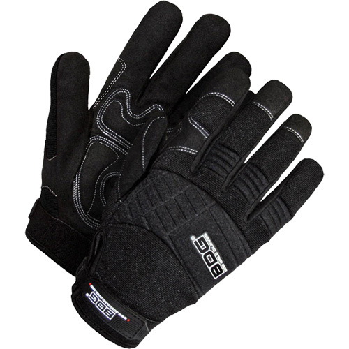 Bob Dale Gloves 20-1-10605B-S Gants performants &agrave; usage intensif avec paumes coussin&eacute;es X-Site, Taille Petit, Paume Synth&eacute;tique