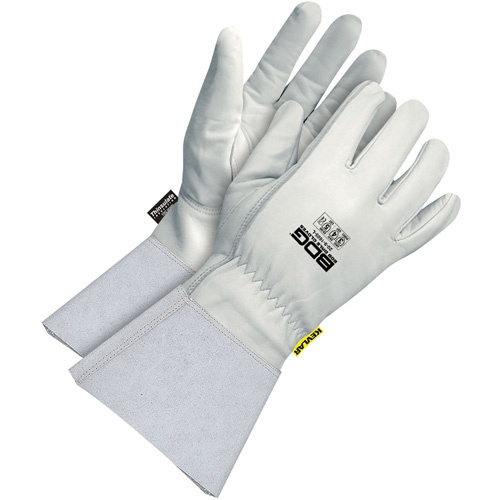 Bob Dale Gloves 20-9-1605-XS Gants pour conducteur/cordeur en cuir de ch&egrave;vre, Taille T-petit, Enveloppe en Kevlar/Thinsulate, ANSI/ISEA 105 niveau 4/EN 388 niveau 5