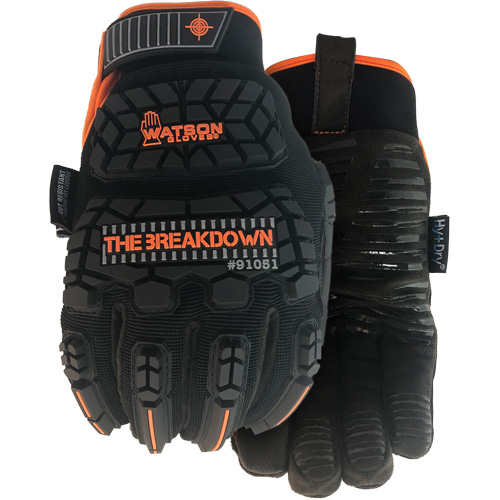 Watson Gloves 91051-S The Breakdown Cut Resistant Work Gloves, Size Small, Aramid/Polyester/Stainless Steel Shell, ASTM ANSI Level A5