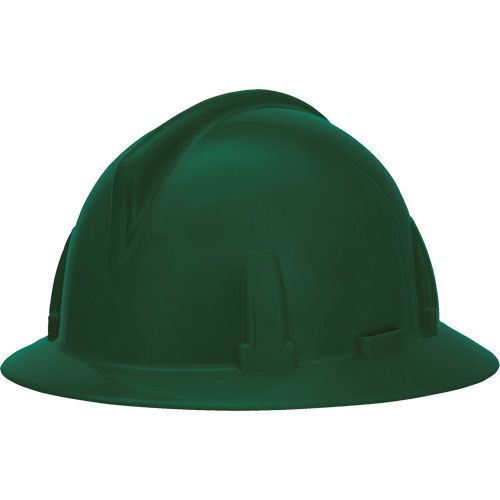 MSA 454717 Topgard&reg; Full Brim Hard Hat, Meets CSA Type 1, Quick-Slide Suspension, Non-Vented