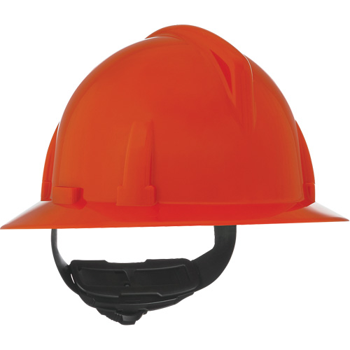 MSA 475390 Topgard&reg; Full Brim Hard Hat, CSA Type 1, Quick-Slide Suspension, Non-Vented