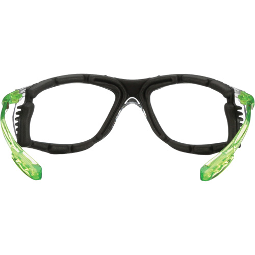 3M SCCS01SGAF-GRN-F Solus CCS Series Safety Glasses, Clear Lens, Anti-Fog/Anti-Scratch, Meets/Exceeds CSA Z94.3