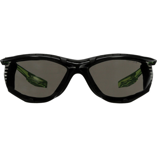 3M SCCS02SGAF-GRN-F Solus CCS Series Safety Glasses, Grey Lens, Anti-Fog/Anti-Scratch, Meets/Exceeds CSA Z94.3