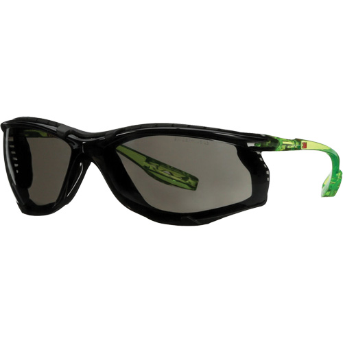 3M SCCS02SGAF-GRN-F Solus CCS Series Safety Glasses, Grey Lens, Anti-Fog/Anti-Scratch, Meets/Exceeds CSA Z94.3