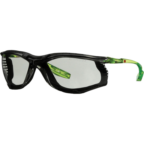 3M SCCS07SGAF-GRN-F Solus CCS Series Safety Glasses, Grey/Indoor/Outdoor Lens, Anti-Fog/Anti-Scratch, Meets/Exceeds CSA Z94.3