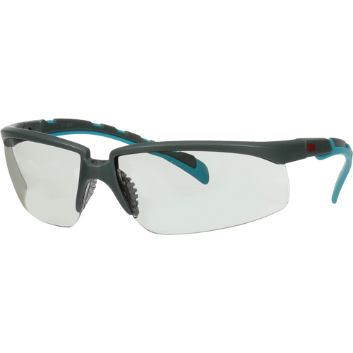 3M S2007SGAF-BGR Lunettes de s&eacute;curit&eacute; de la s&eacute;rie Solus 2000, Lentille Gris/Int&eacute;rieur/ext&eacute;rieur, Antibu&eacute;e/Anti-&eacute;gratignures, ANSI Z87+