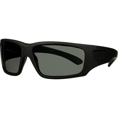 3M MXE1002SGAF-BLK Lunettes de s&eacute;curit&eacute; de la s&eacute;rie Maxim Elite 1000, Lentille Gris, Antibu&eacute;e/Anti-&eacute;gratignures, R&eacute;pond ou surpasse la norme CSA Z94.3