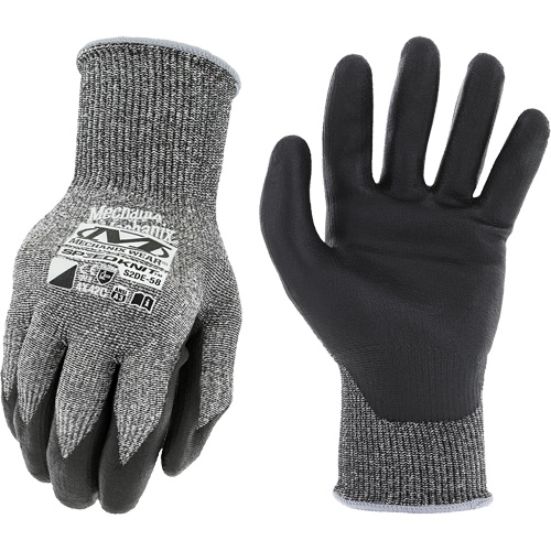 Mechanix Wear S2DE-58-008 SpeedKnit C3 Cut-Resistant Gloves, 8/Medium, 10 Gauge, Foam Nitrile Coated, ASTM ANSI Level A3/EN 388 Level C