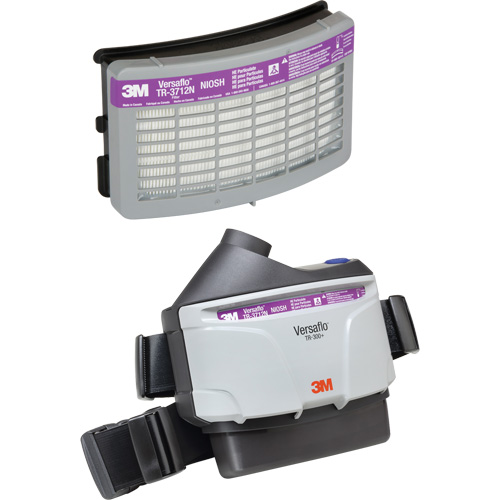 3M SGV309 Ensemble complet d'APR &agrave; &eacute;puration d'air motoris&eacute; Versaflo TR-300, Pile Lithium-ion
