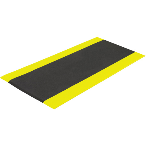Edgewood Matting ASP970305 Tapis antifatigue Airsoft, Rugueux, 3' x 5' x 3/8", Noir/Jaune, &eacute;ponge en PVC
