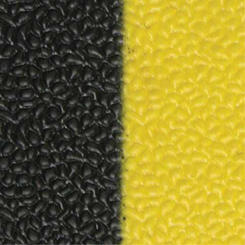 Edgewood Matting ASP970305 Tapis antifatigue Airsoft, Rugueux, 3' x 5' x 3/8", Noir/Jaune, &eacute;ponge en PVC