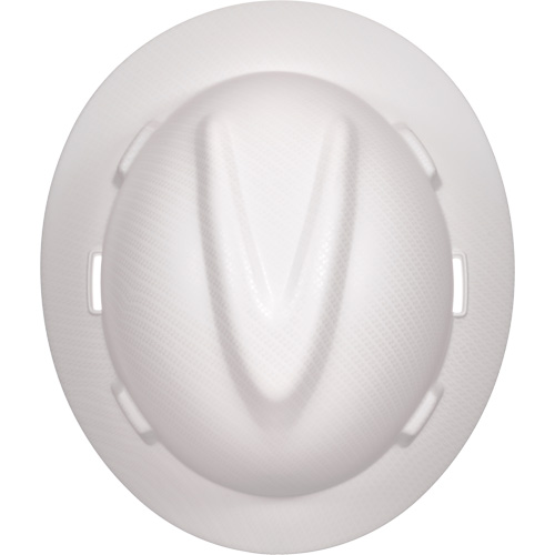 MSA 10204785 V-Gard&reg; Hydro Dip Full Brim Hard Hat, Meets CSA Type 1, Ratchet Suspension, Non-Vented