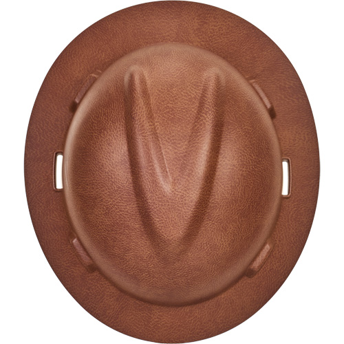 MSA 10204782 Casque de s&eacute;curit&eacute; &agrave; bordure compl&egrave;te Hydro Dip V-Gard, R&eacute;pond aux normes CSA type 1, Suspension Rochet, Non ventil&eacute;