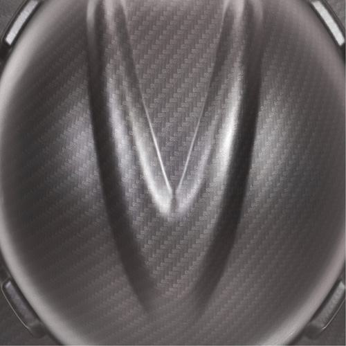 MSA 10204786 Casque de s&eacute;curit&eacute; &agrave; bordure compl&egrave;te Hydro Dip V-Gard, Suspension Rochet, ANSI type I/CSA type 1