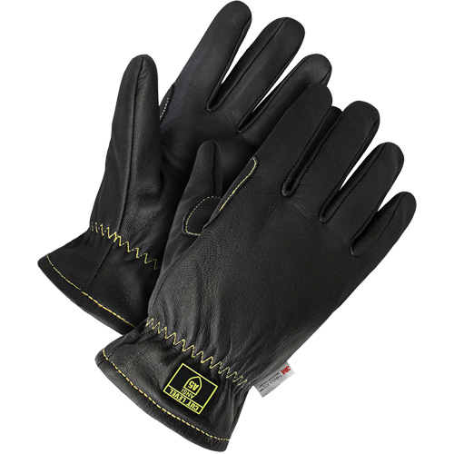 Bob Dale Gloves 20-9-10751-XL Deny Winter Lined Oil Resistant Gloves, Size X-Large, Goatskin Shell, ANSI/ISEA 105 Level 4/ASTM ANSI Level A5