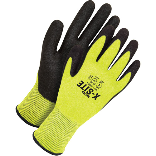 Bob Dale Gloves 99-1-9606-8 Gants enduits en tricot sans coutures X-Site, 8, R&ecirc;vetement Mousse de nitrile, Calibre 15, Enveloppe en Nylon/Lycra