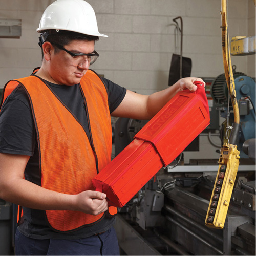 Brady 150587 Couvercle de s&eacute;curit&eacute; pour boîte &agrave; boutons pendante, Ensemble &eacute;lectrique