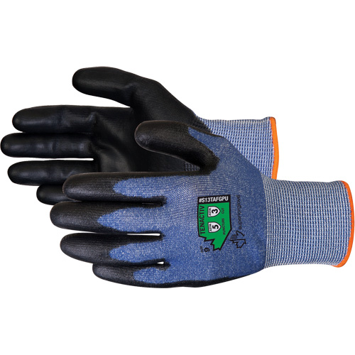 Superior Glove Works Ltd. S13TAFGPU-10 Gants en tricot composite r&eacute;sistants aux coupures, Taille 10, Calibre 13, Rev&ecirc;tement Polyur&eacute;thane, Enveloppe en TenActiv, ASTM ANSI niveau A3