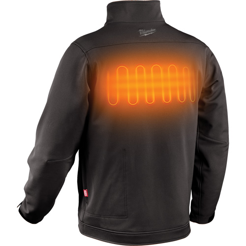 Milwaukee 204B-21S Ensemble de veste chauffante M12 ToughShell, Hommes, Petit, Noir