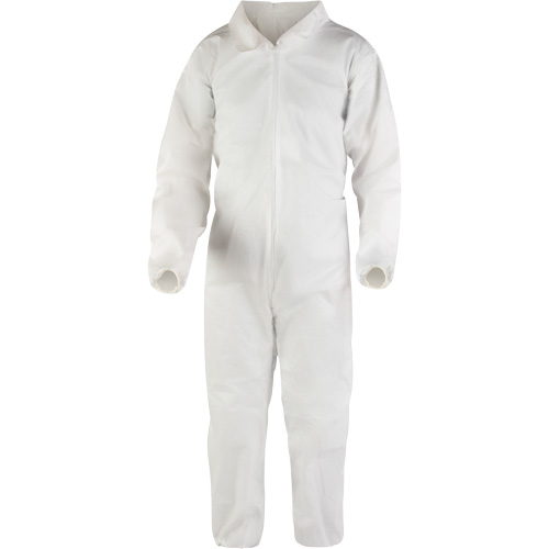 Produits de sécurité Zenith SGW450 Combinaisons de premi&egrave;re qualit&eacute;, Petit, Blanc, Microporeux