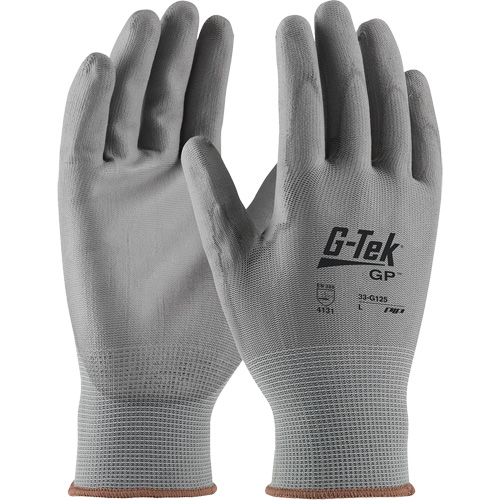 PIP Global Safety GP33G125/XXL Gants enduits G-Tek GP, 2T-Grand, R&ecirc;vetement Polyur&eacute;thane, Calibre 13, Enveloppe en Nylon