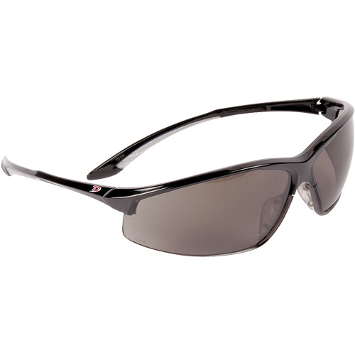 PIP Global Safety EP895-S Dynamic Hummingbird Semi-Rimless Safety Glasses, Smoke Lens, Anti-Fog, ANSI Z87+/Meets/Exceeds CSA Z94.3