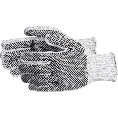 Superior Glove Works Ltd. SPGC2D-L Gants en tricot composite de poids moyen Contender, Grand, Calibre 7, Rev&ecirc;tement PVC, ASTM ANSI niveau A4