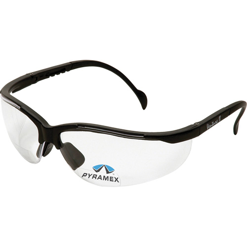 Pyramex SB1810R30 Venture II&reg; Reader Safety Glasses, Clear, 3.0 Diopter